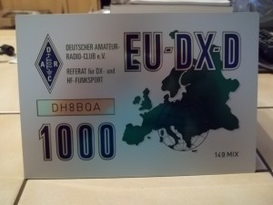 EUDXD trophy